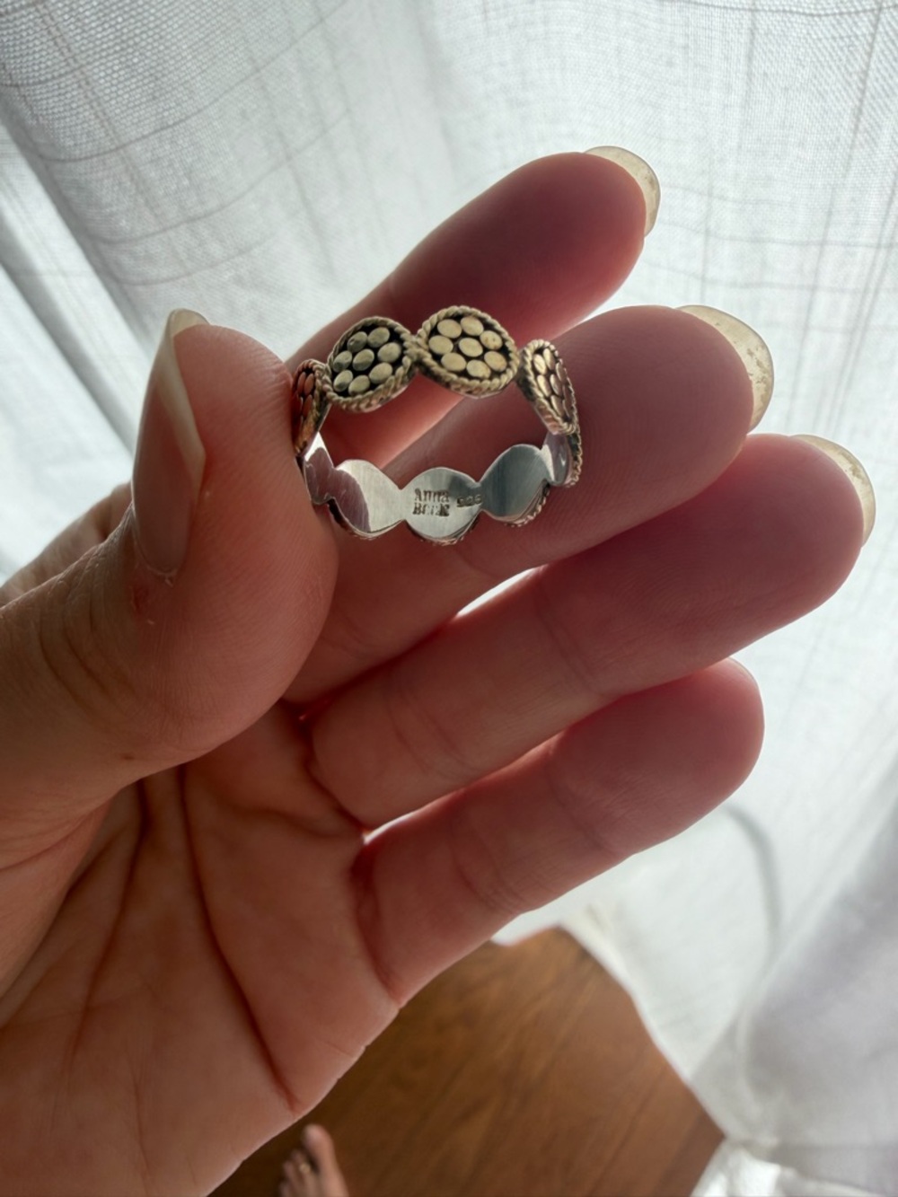 Anna Beck gold multi-disc ring - Picture 6 of 6